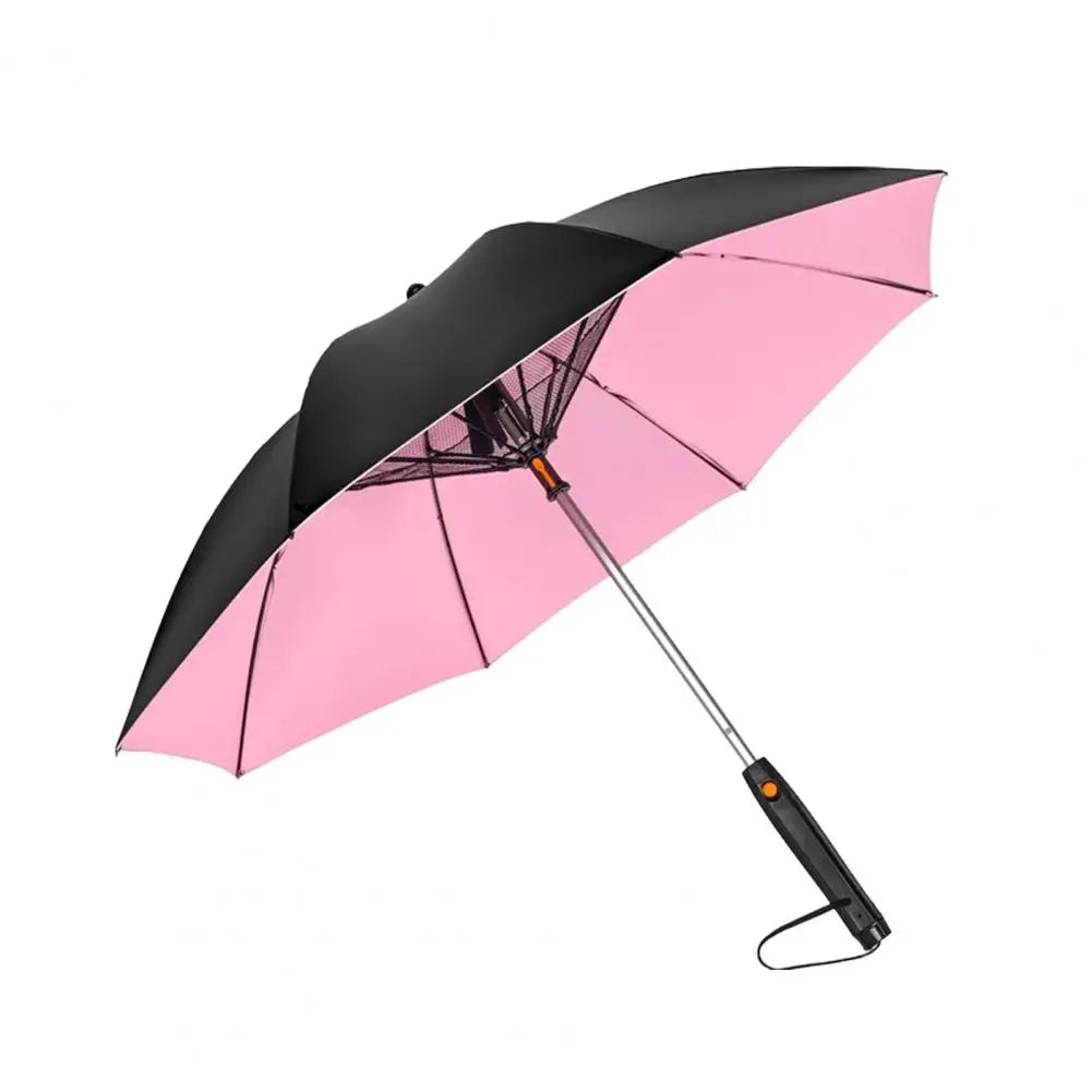 ChillBrella™ 3-in-1 UV-Blocking Fan & Mist Umbrella – Stay Cool Anywhere