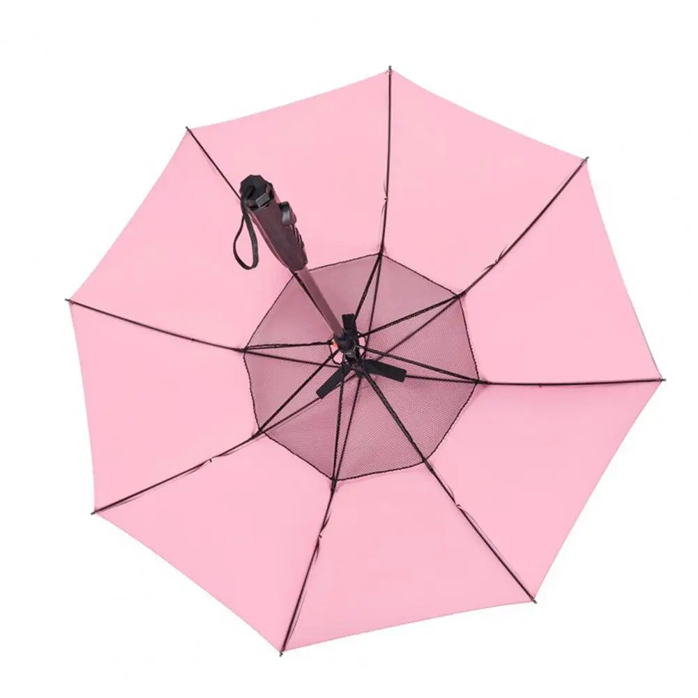 ChillBrella™ 3-in-1 UV-Blocking Fan & Mist Umbrella – Stay Cool Anywhere